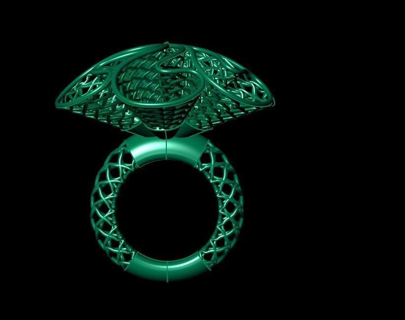 Fusion ring   3D print model_1