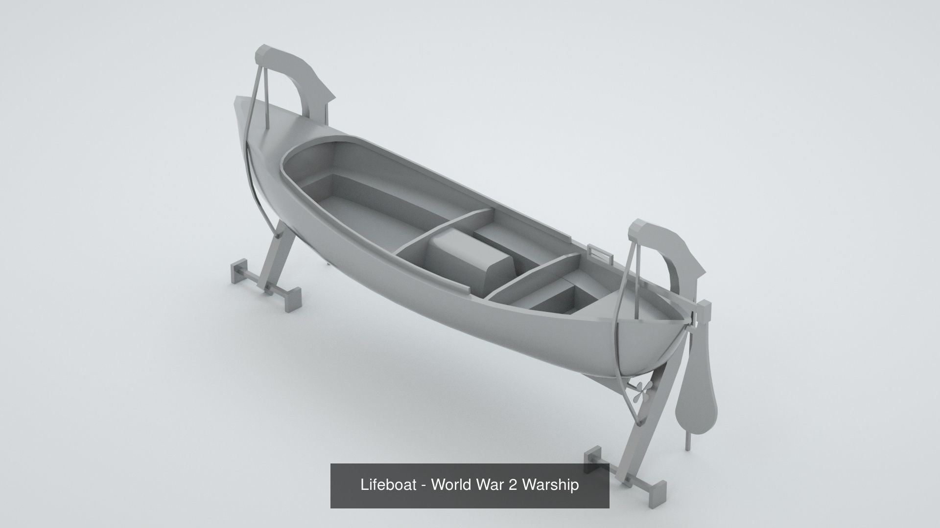 World War 2 United States Navy Artillery and Equipment 3D Model Collection_23