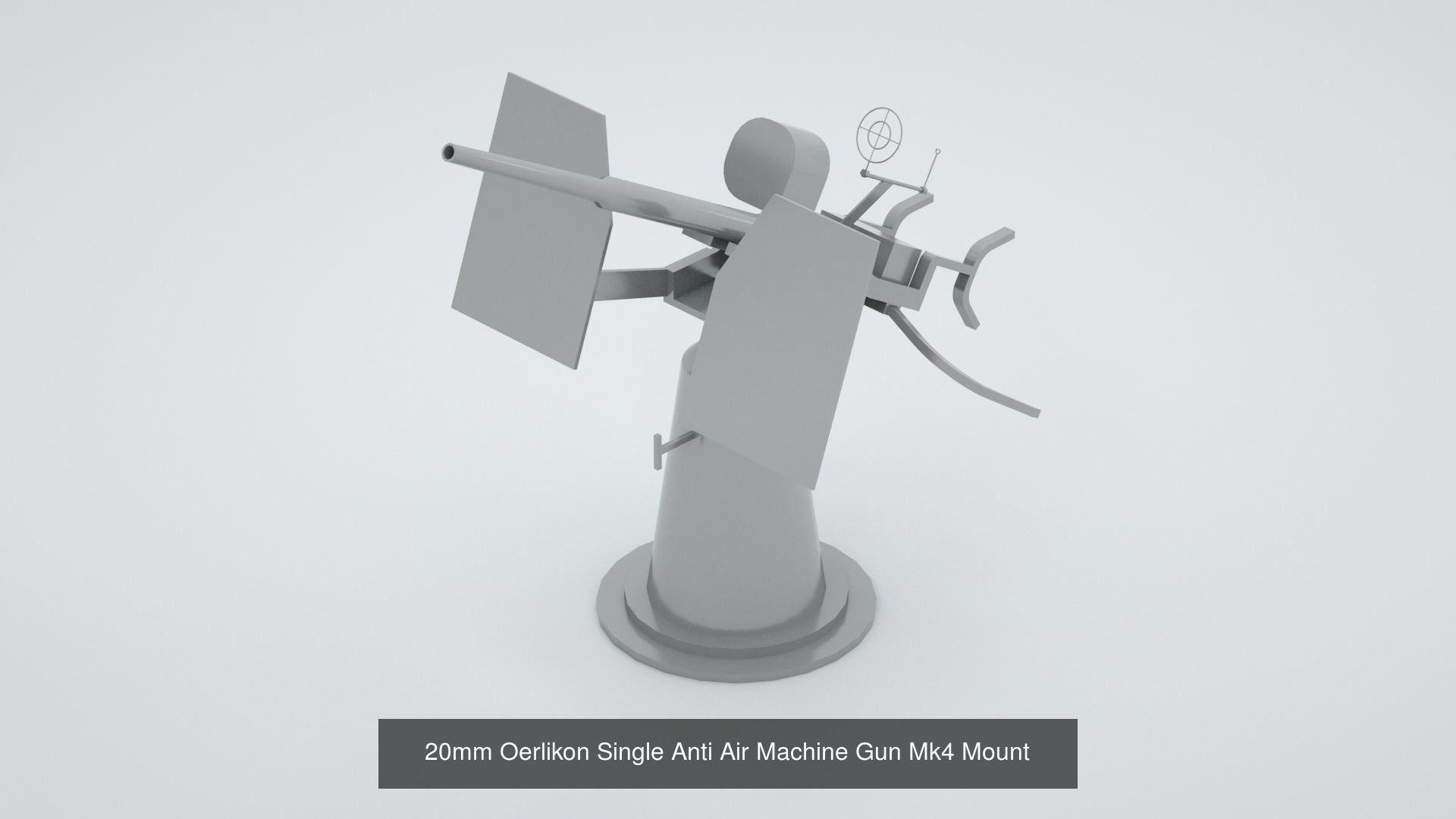 World War 2 United States Navy Artillery and Equipment 3D Model Collection_14
