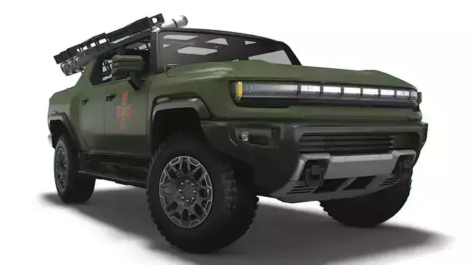 GMC Hummer EV Brimstone SLS 2022