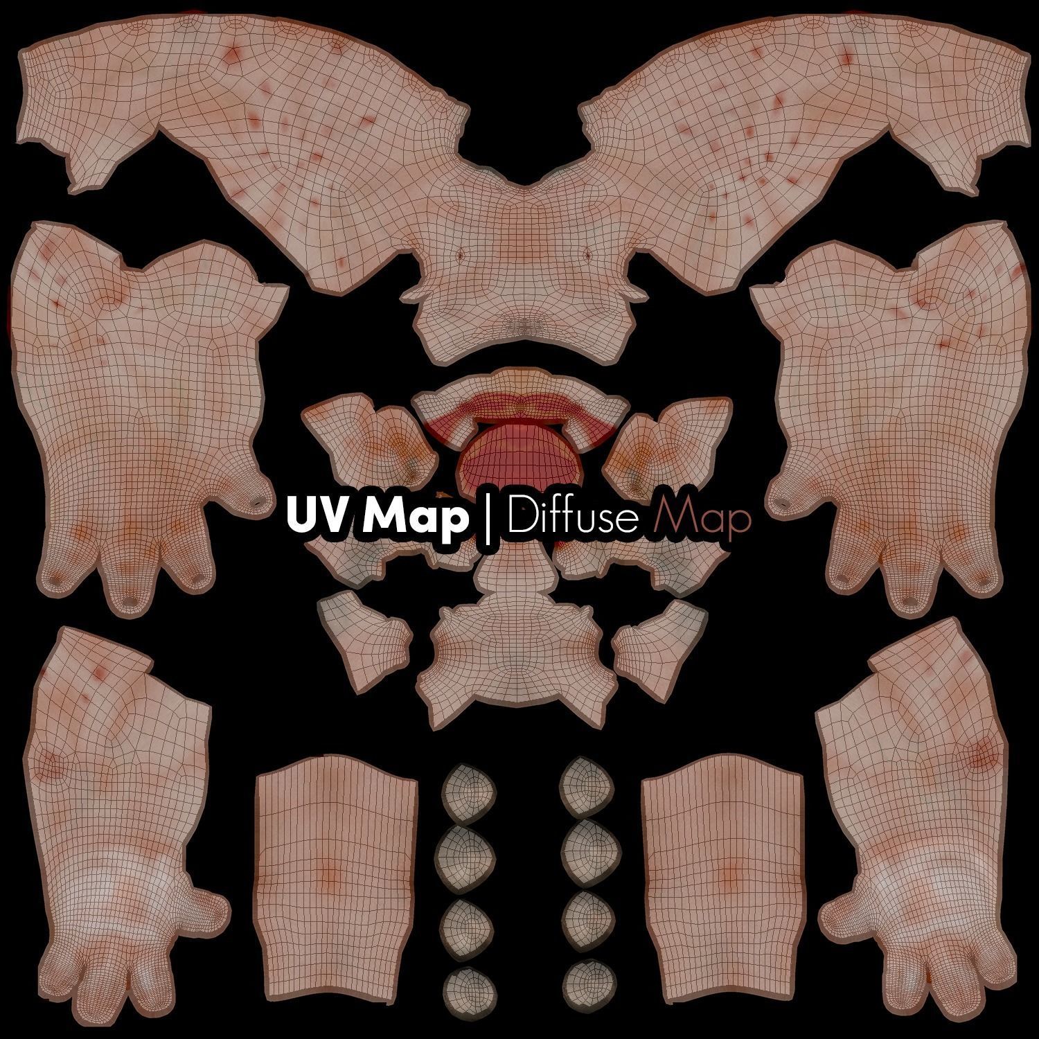 Cyclops Troll 3DS Max 3D model_9