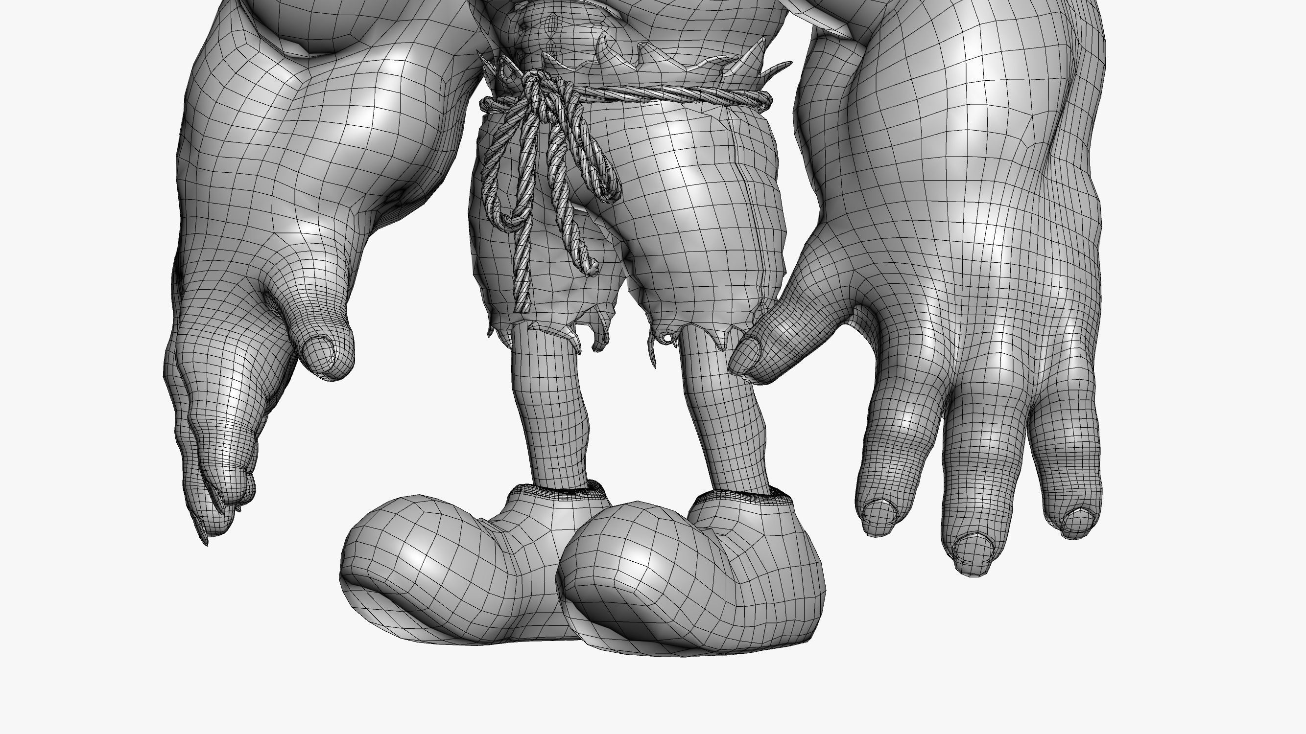 Cyclops Troll 3DS Max 3D model_17