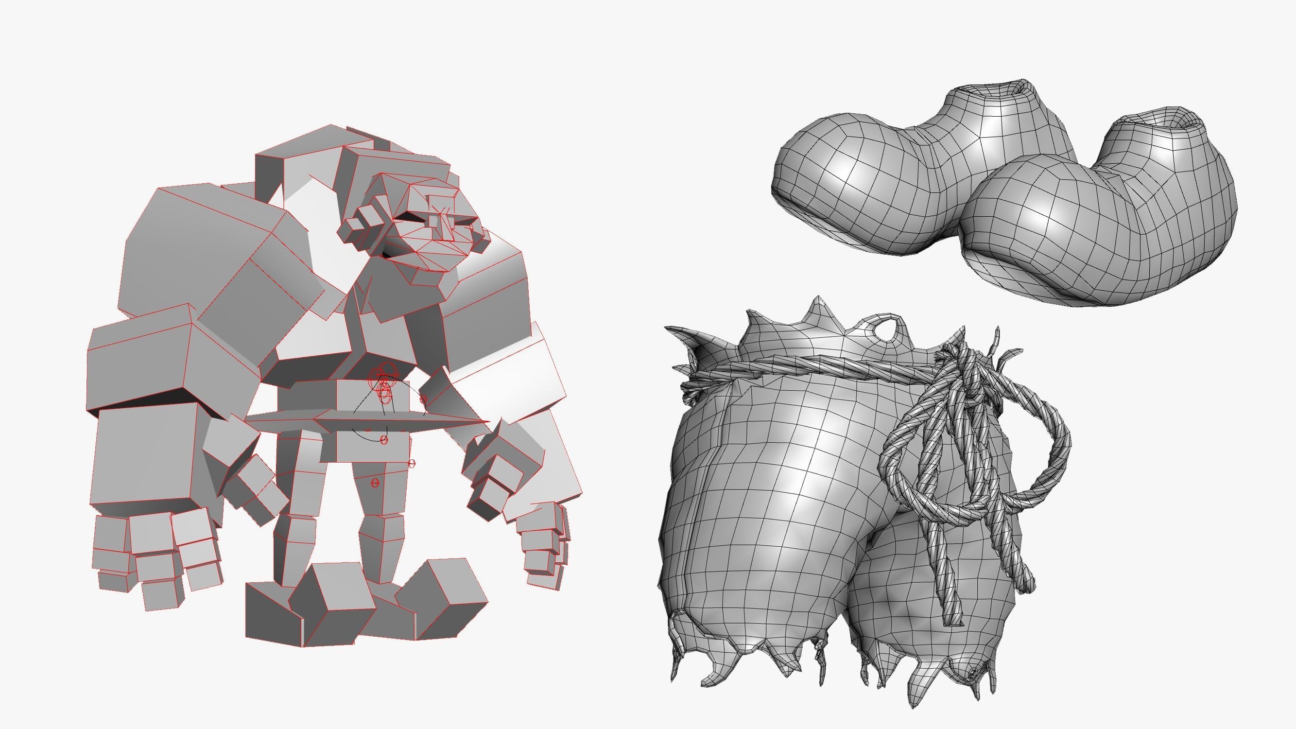 Cyclops Troll 3DS Max 3D model_16