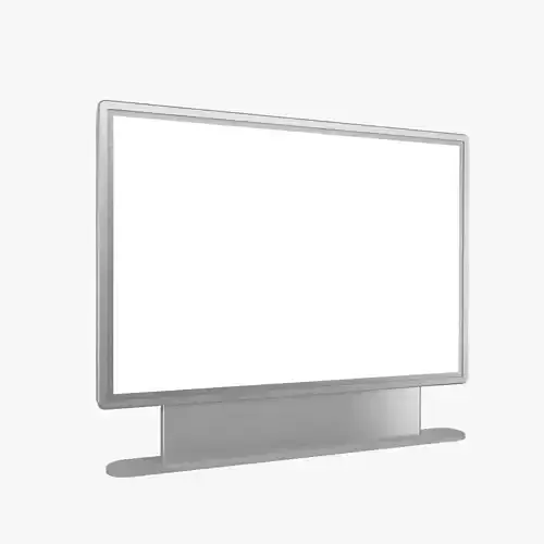 Square Street Billboard 3D model