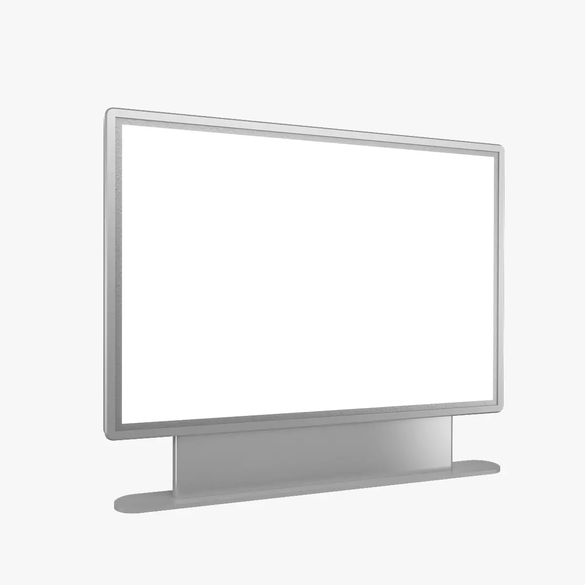 Square Street Billboard 3D model