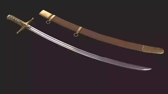Ancient cossack saber