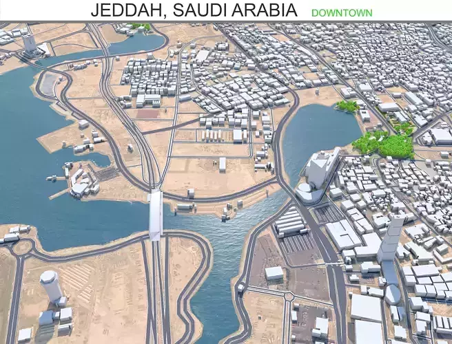 Jeddah City in Saudi Arabia