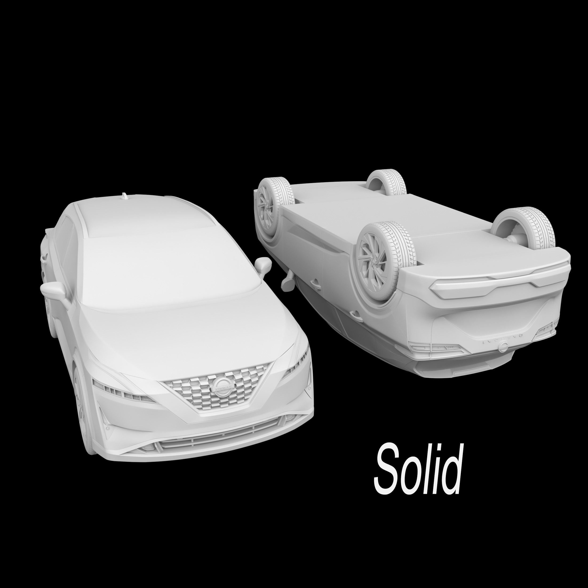 Nissan Qashqai 2022 Ready to Print STL Files 3D print model_5