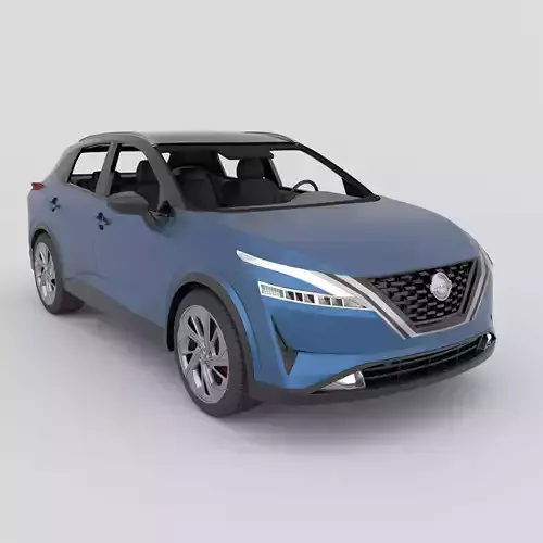 Nissan Qashqai 2022 Ready to Print STL Files