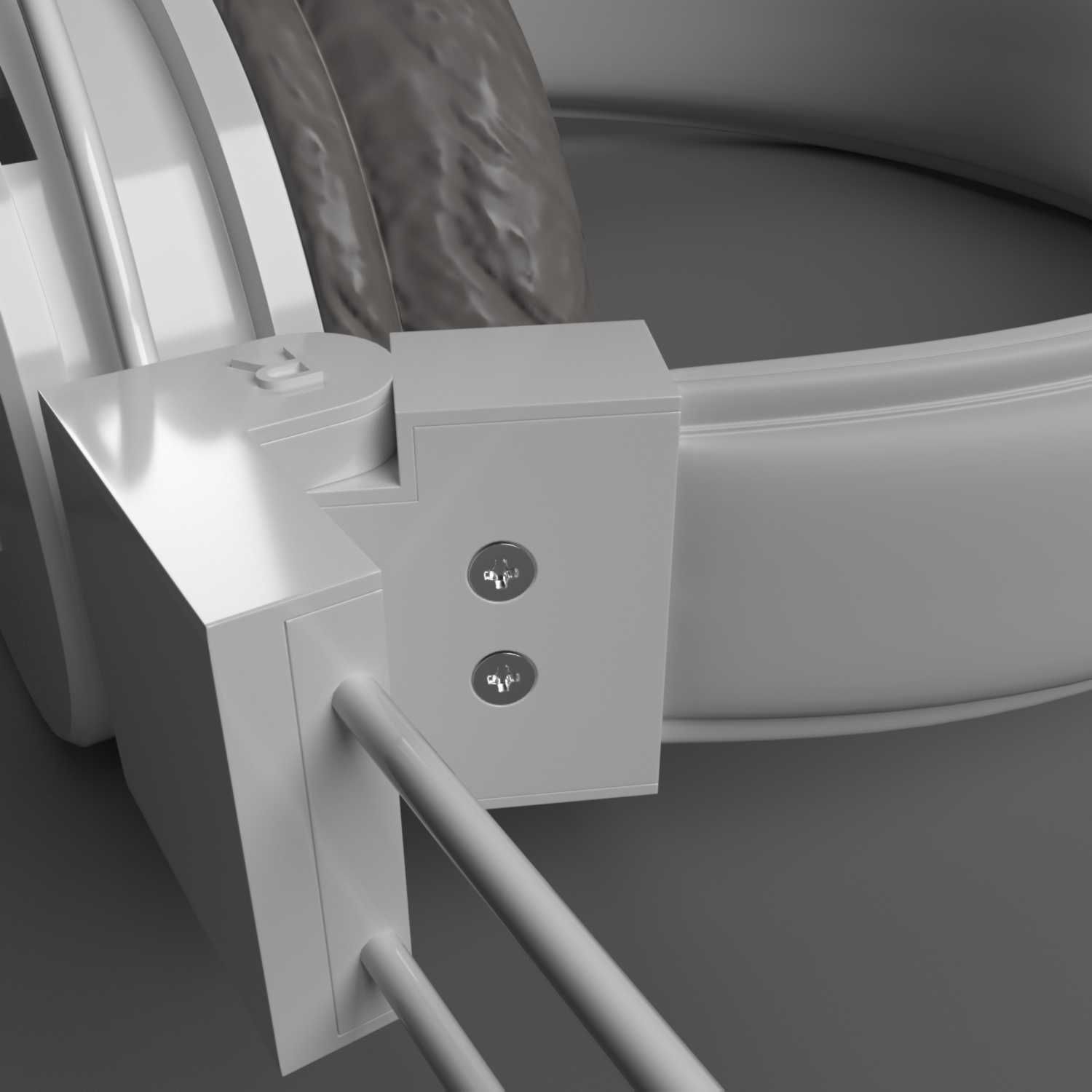 hearing aid 3D model_2