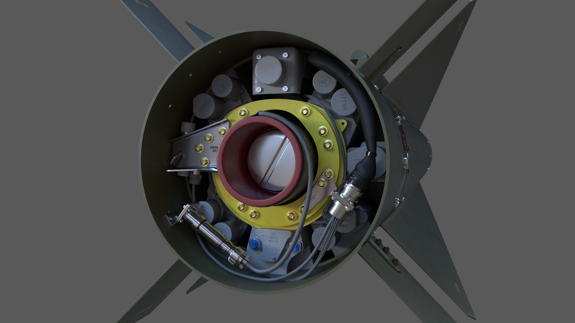 The AGM-65D Maverick 3D model_8