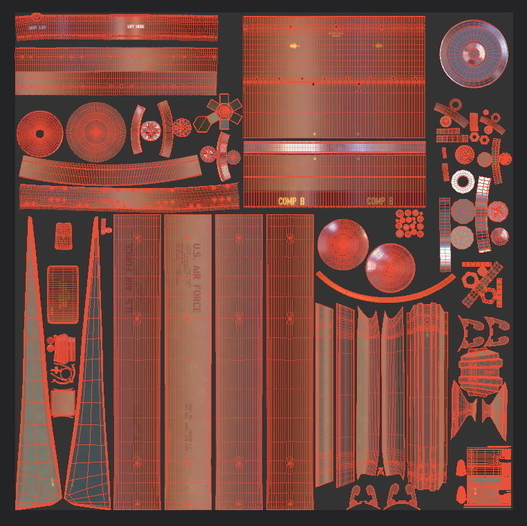 The AGM-65D Maverick 3D model_22