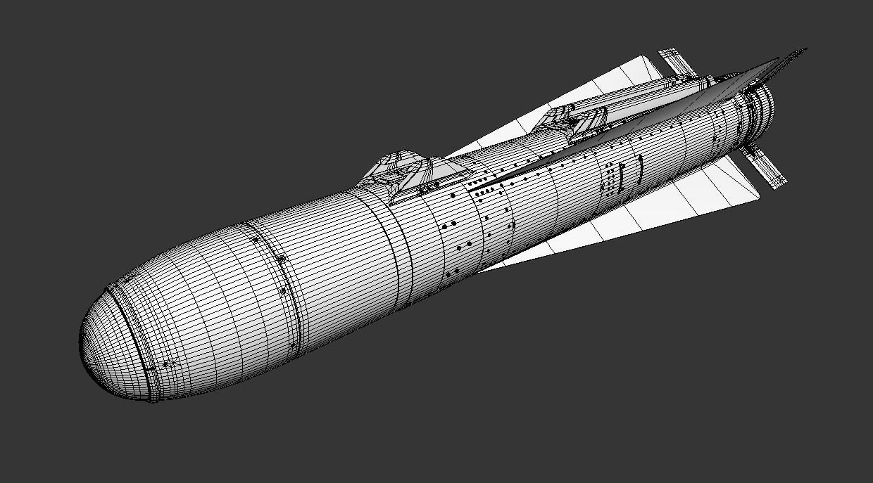 The AGM-65D Maverick 3D model_11