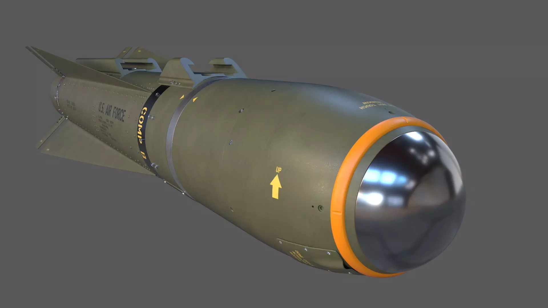 The AGM-65D Maverick 3D model_0