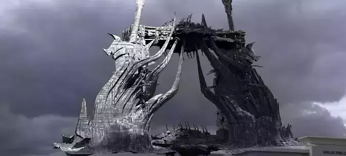 Colossal Titan Entranceway 2 3D model