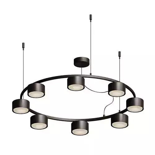Chandelier Ideal Lux 235547 Minor Round Sp8