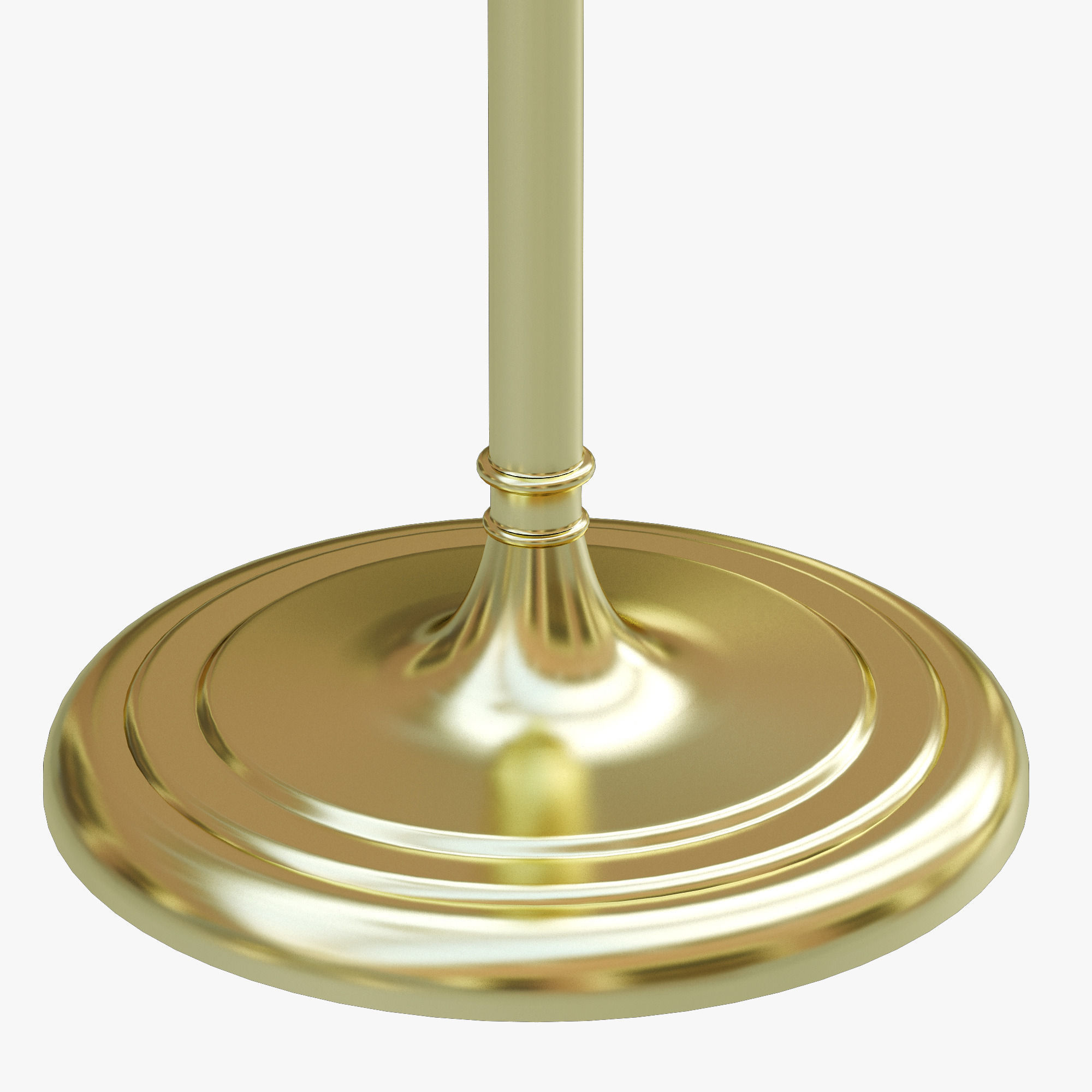 Visual Comfort Studio 1 Light Swing-Arm Floor Lamp 3D model_4