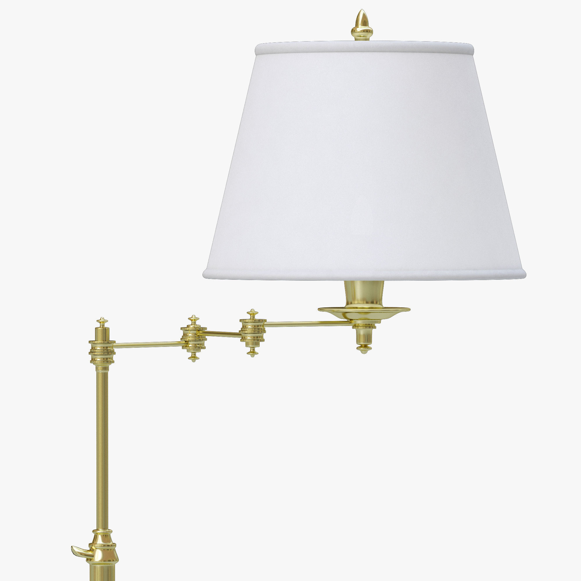 Visual Comfort Studio 1 Light Swing Arm Floor Lamp 3d Model Max Obj Visual Comfort Studio 1 Light Swing Arm Floor Lamp 3d Model Max Obj 3ds Fbx