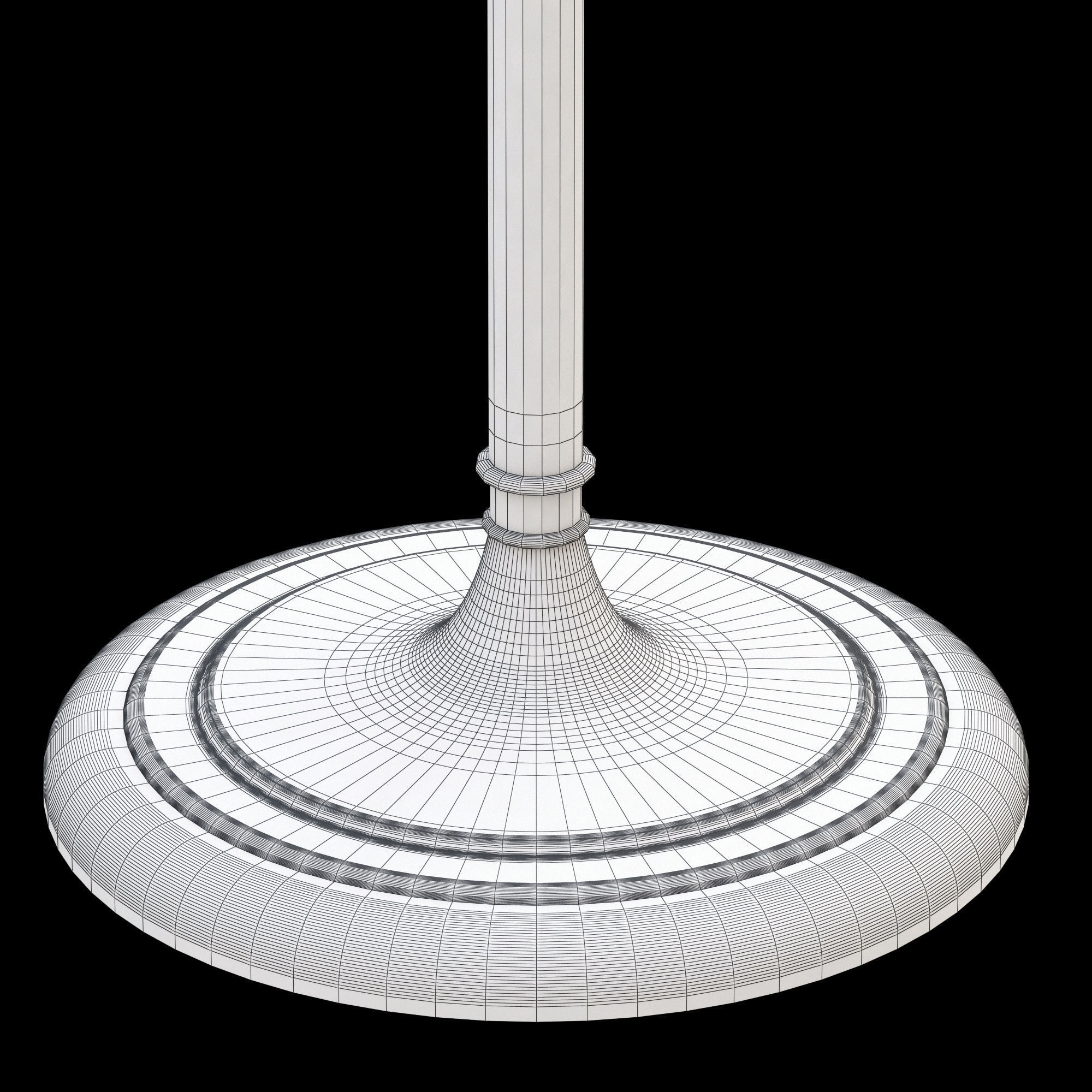 Visual Comfort Studio 1 Light Swing-Arm Floor Lamp 3D model_10