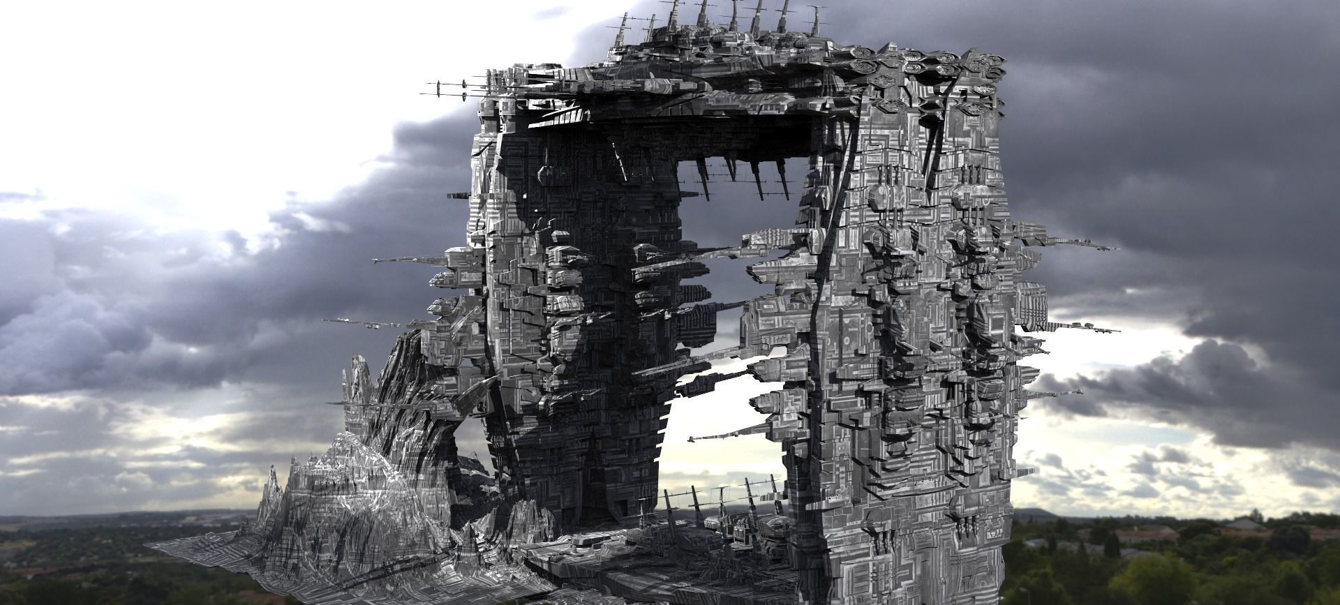 Colossal Titan Entranceway 3  3D model_1