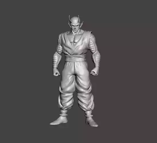 Orange Piccolo 3D Model