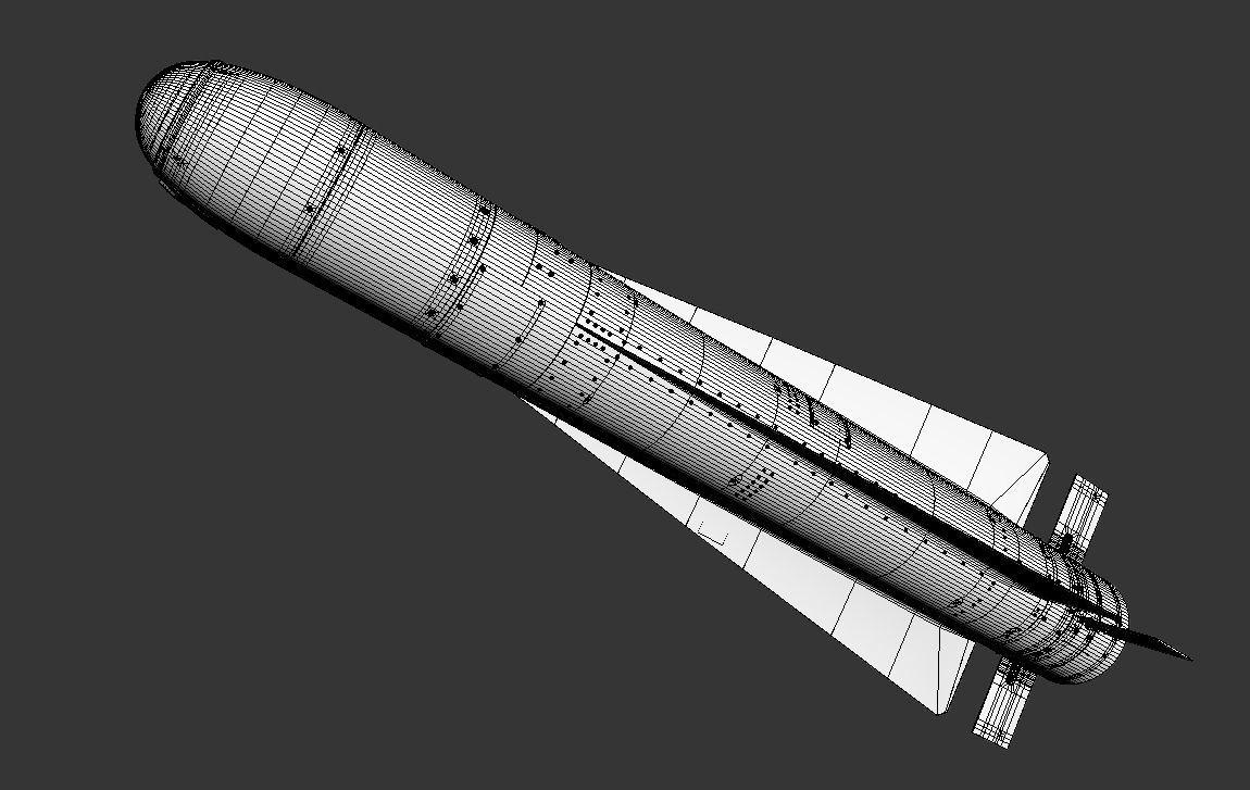 The AGM-65E Maverick 3D model_12