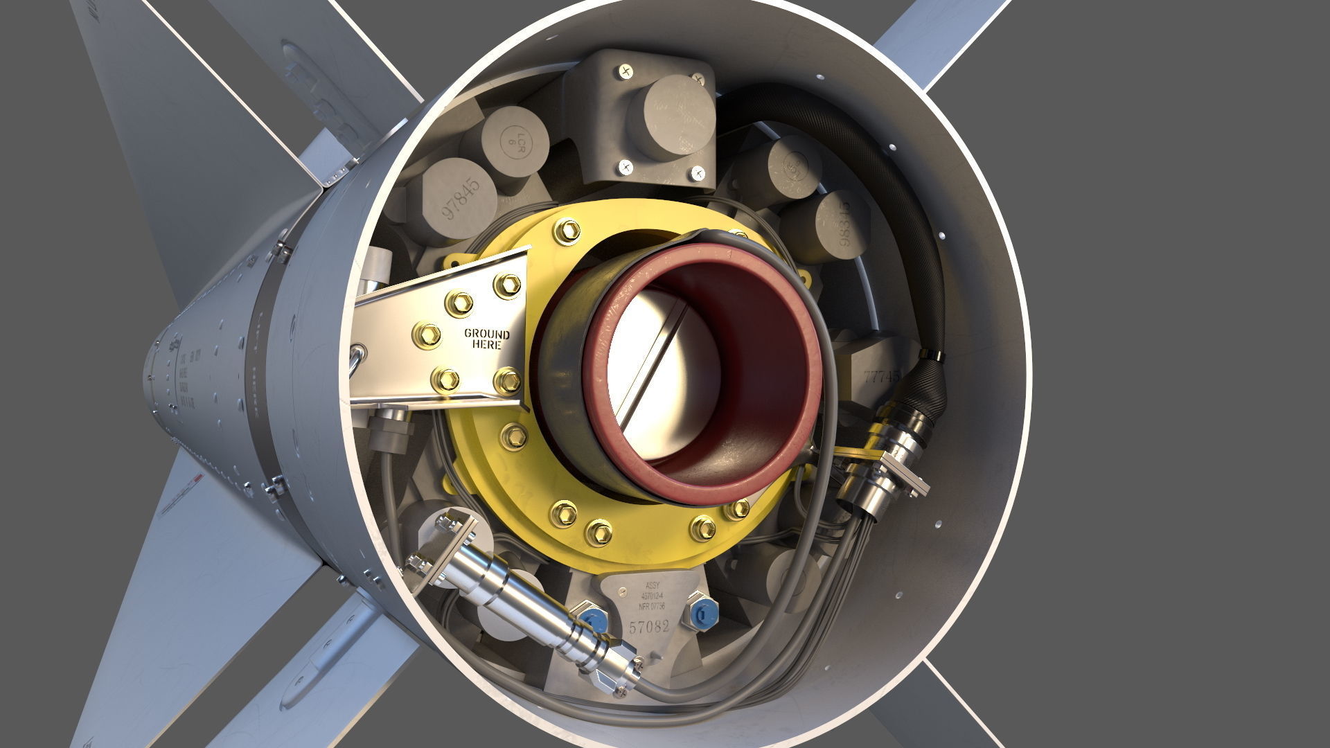 The AGM-65E Maverick 3D model_9