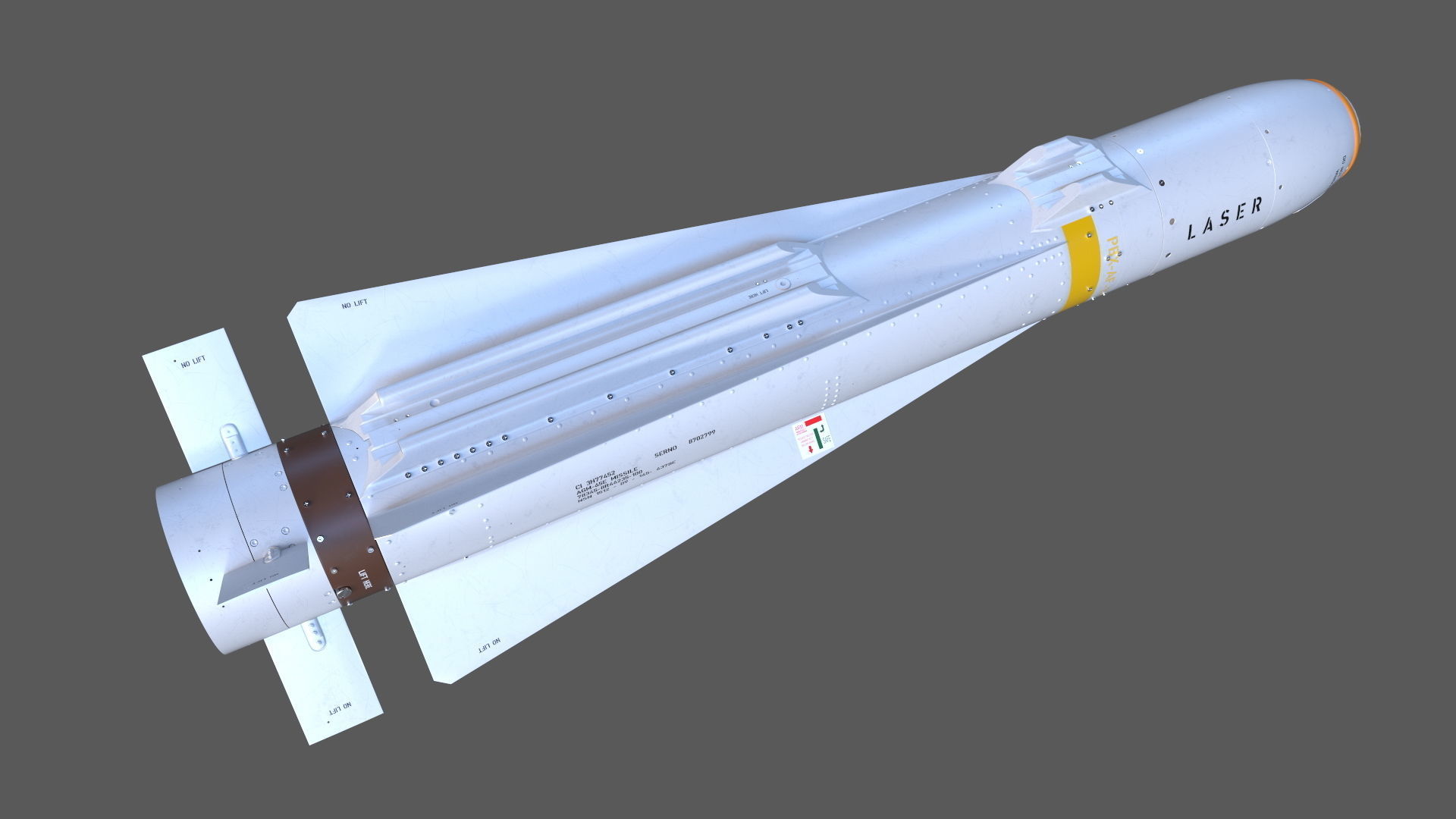 The AGM-65E Maverick 3D model_6