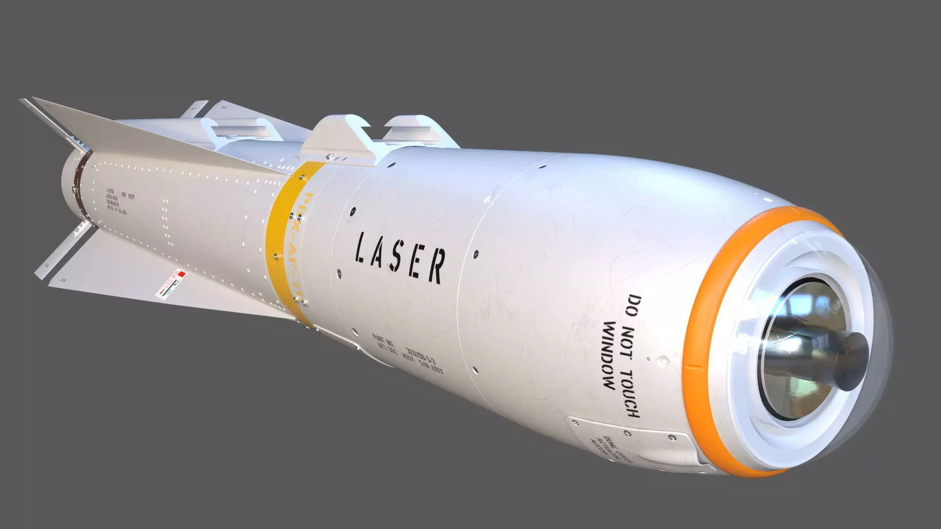 The AGM-65E Maverick 3D model_0