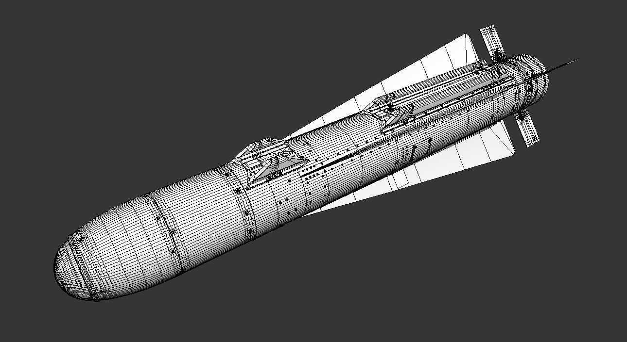 The AGM-65E Maverick 3D model_11
