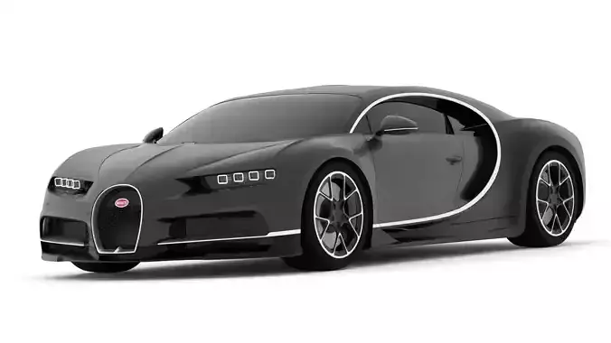 Bugatti Chiron 3D model
