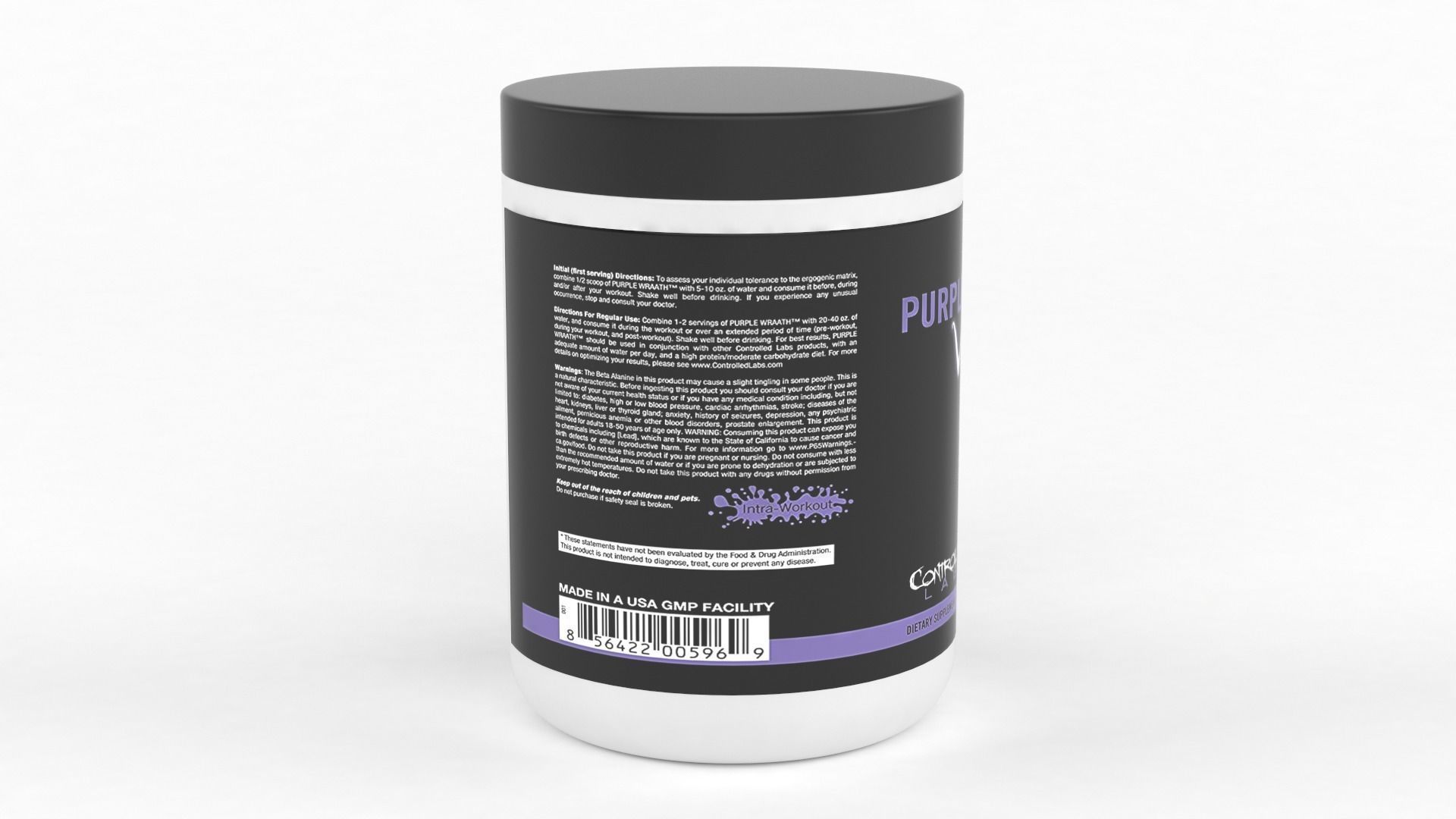 Protein Powder 3D model_2