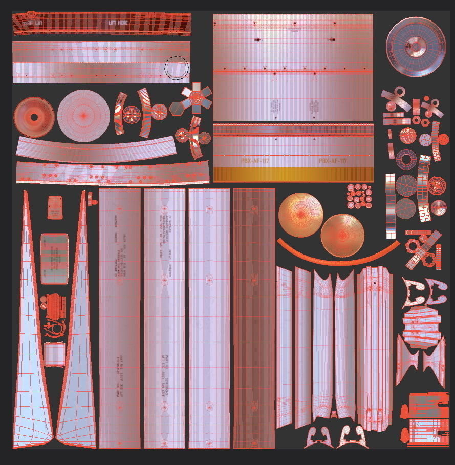 The AGM-65G Maverick 3D model_21