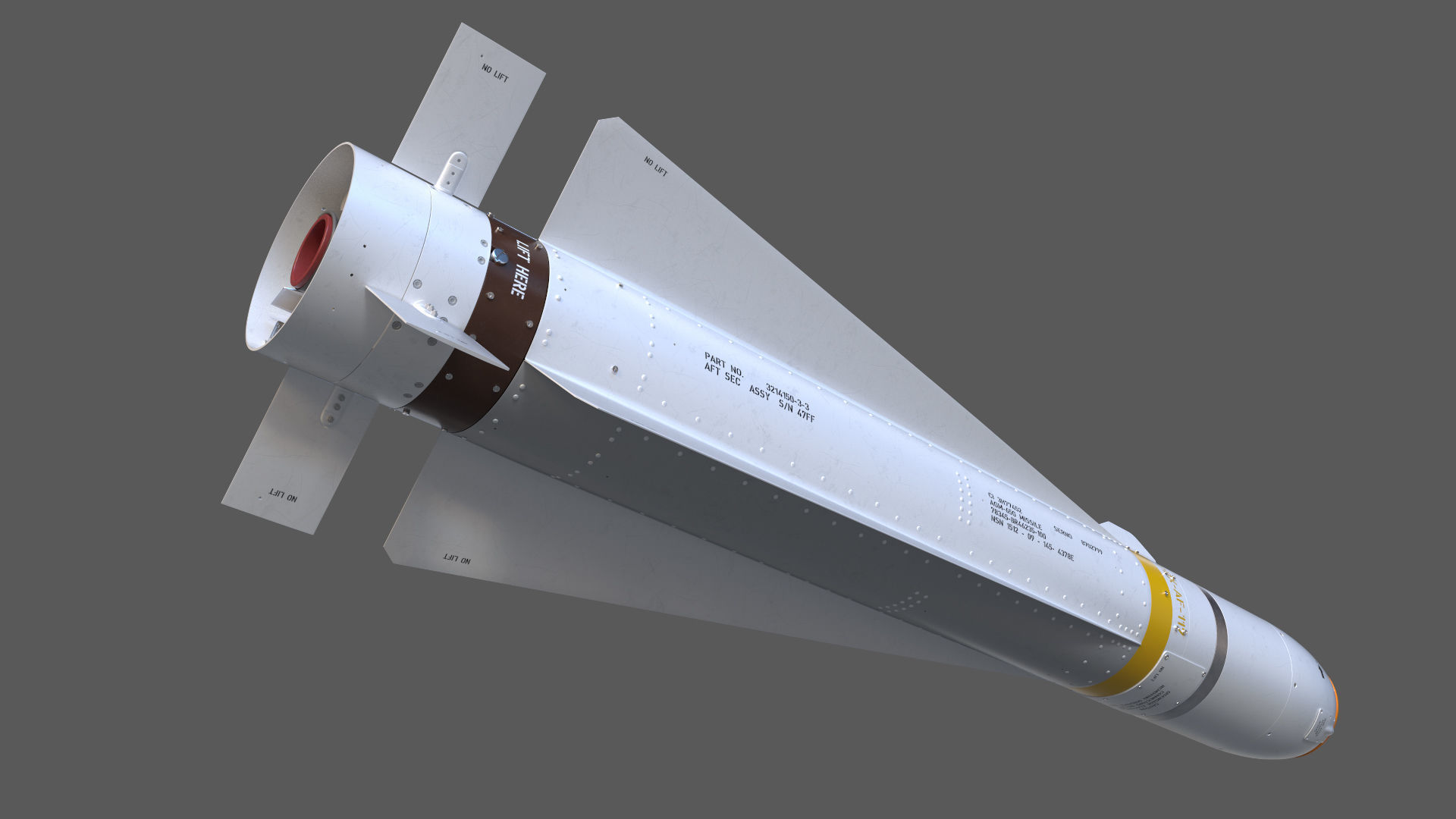 The AGM-65G Maverick 3D model_7