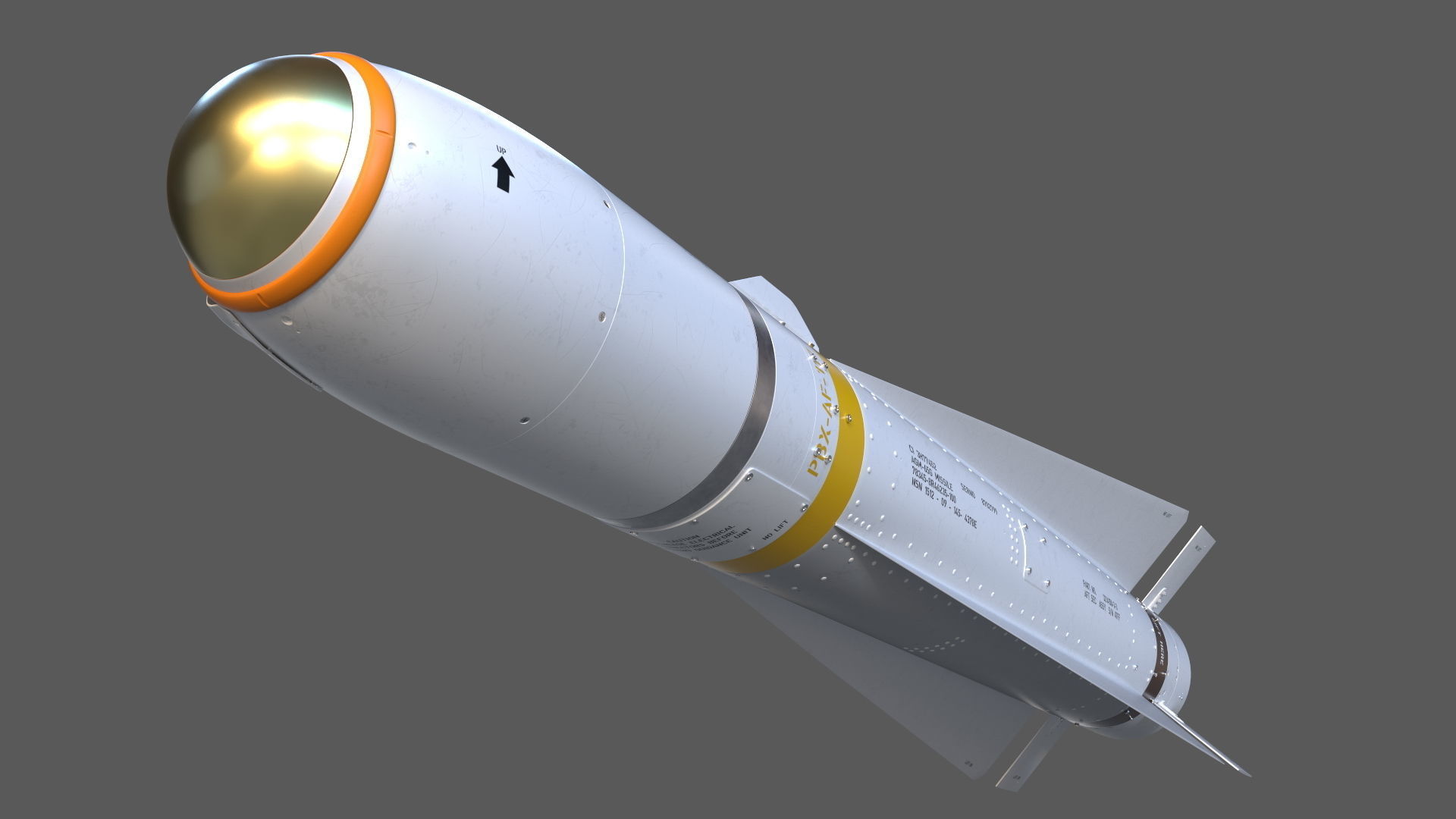 The AGM-65G Maverick 3D model_2