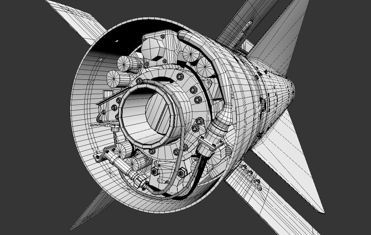 The AGM-65G Maverick 3D model_15