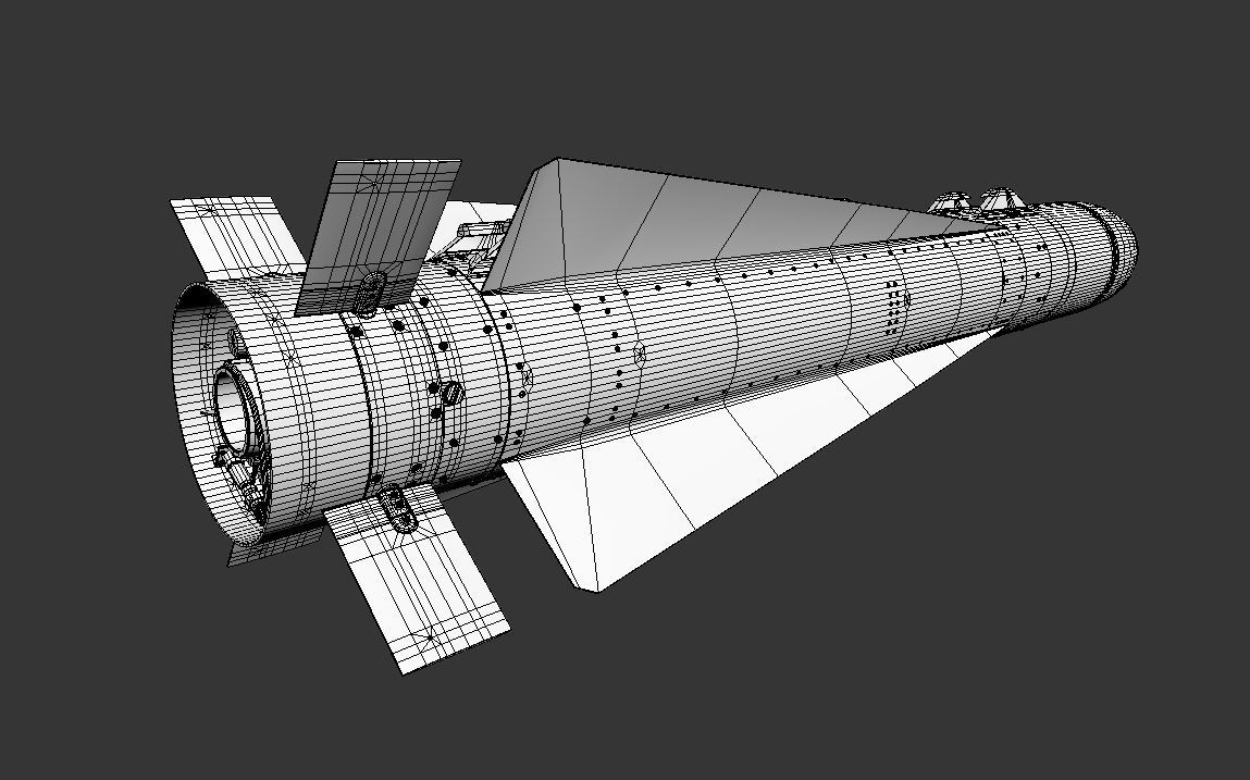 The AGM-65G Maverick 3D model_14