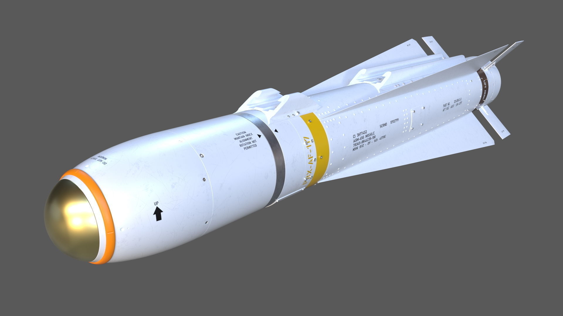The AGM-65G Maverick 3D model_1