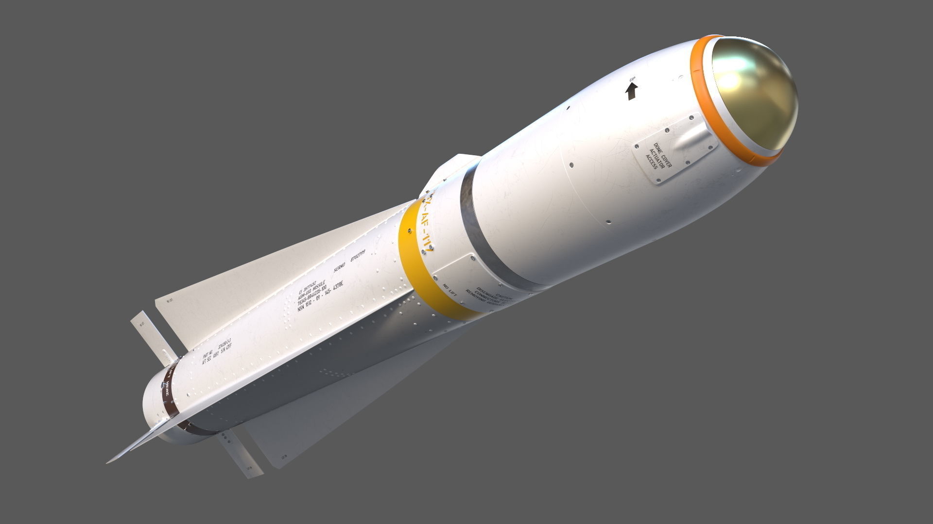 The AGM-65G Maverick 3D model_3