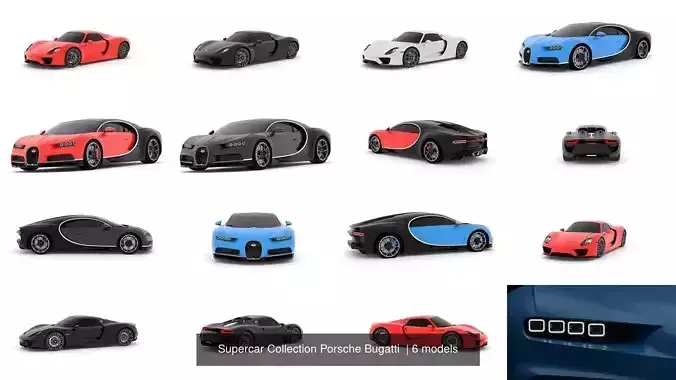 Supercar Collection Porsche Bugatti  