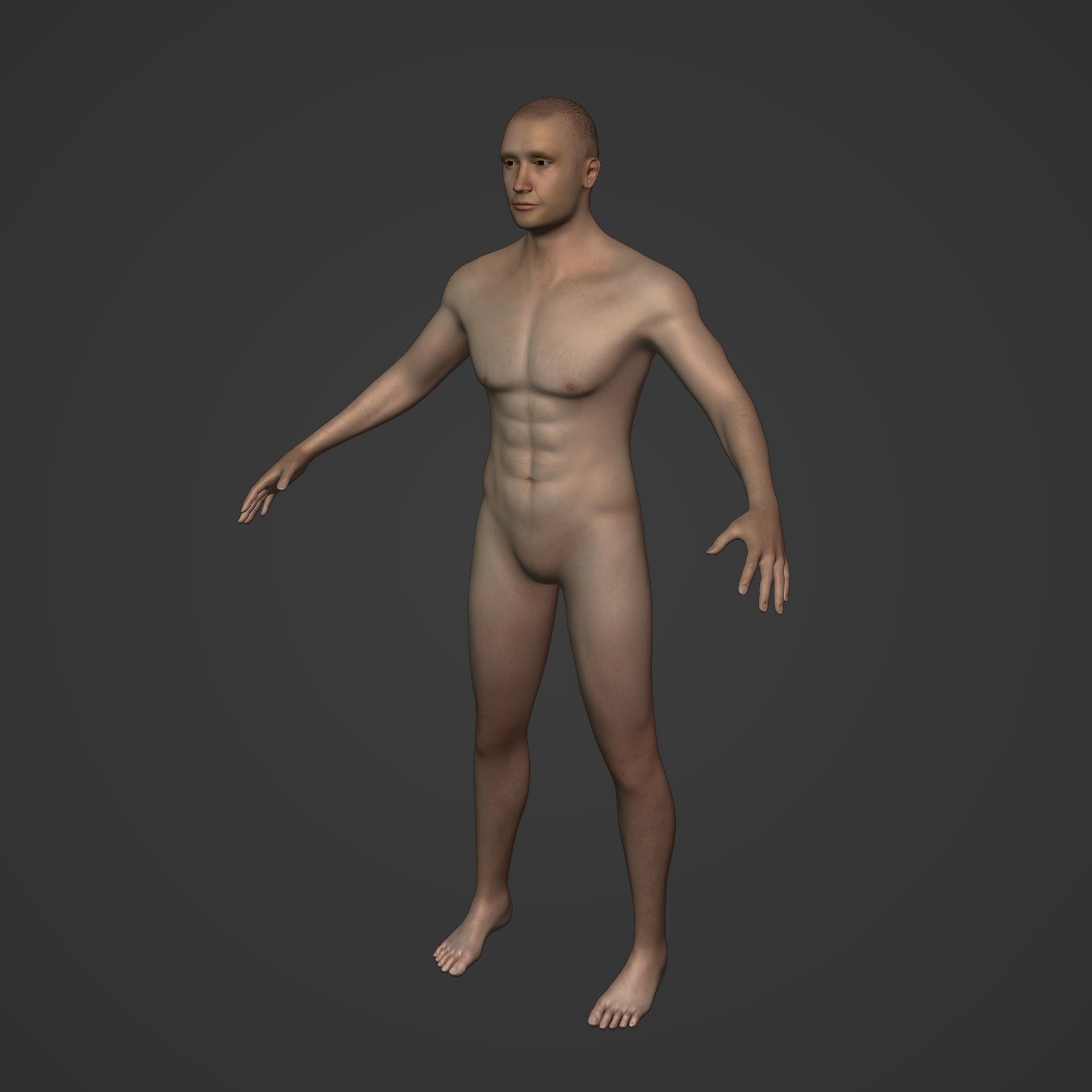 Businessman - Business Man Suit -- Rigged Low-poly 3D model_10