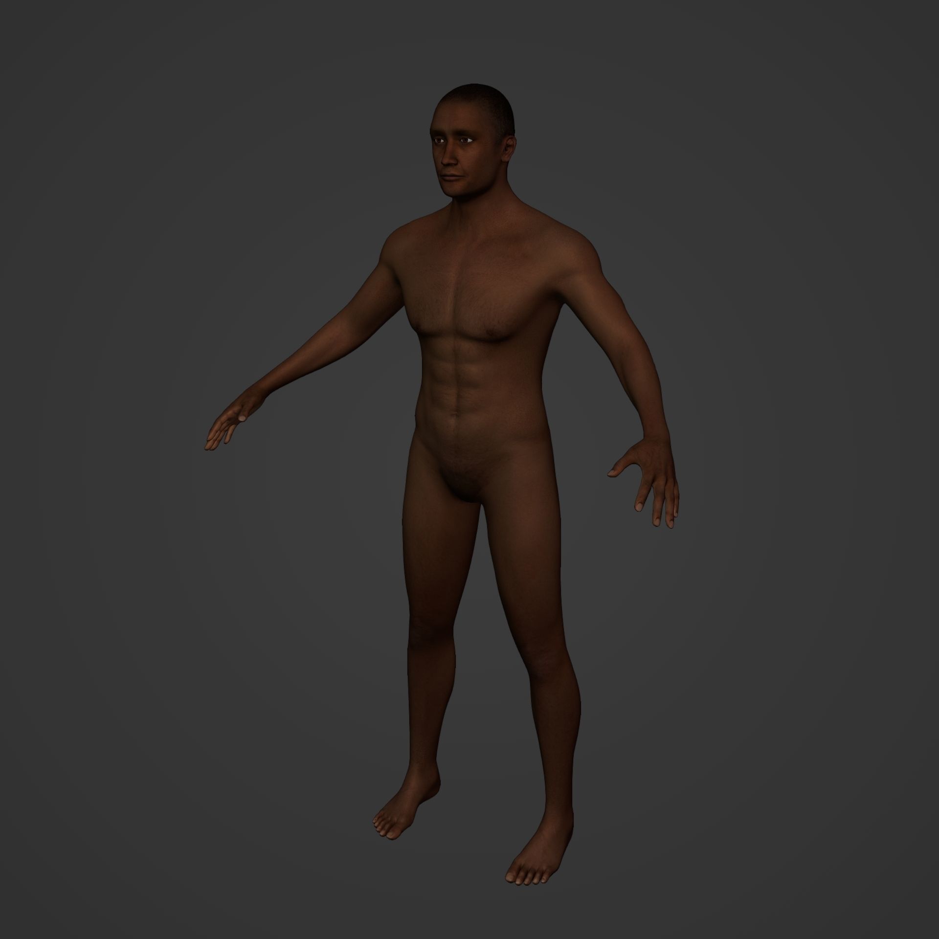 Businessman - Business Man Suit -- Rigged Low-poly 3D model_12