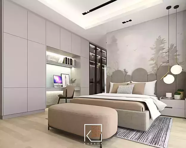 Design Interior Bedroom Girl