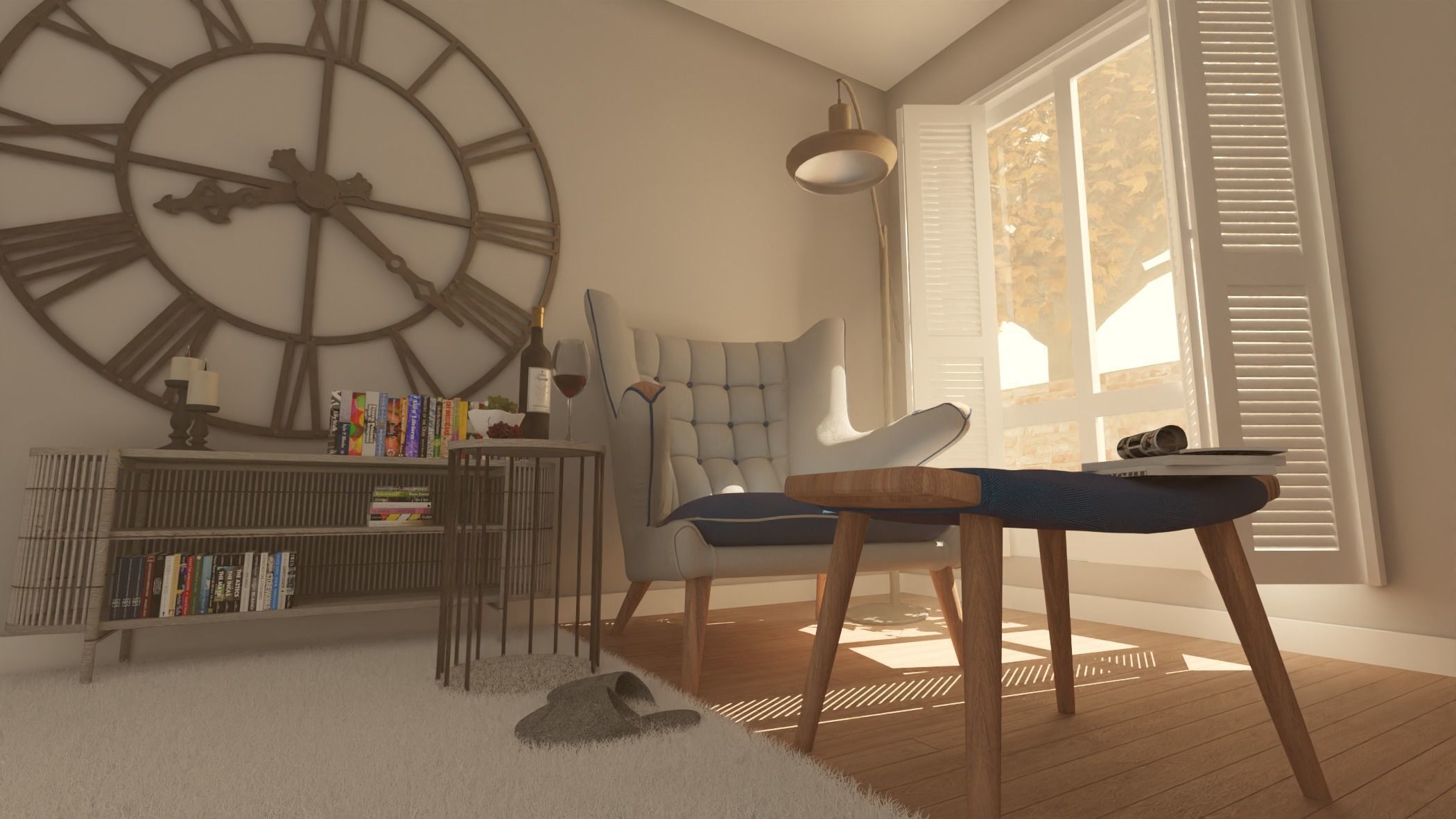 The Reading Nook 3D model_15
