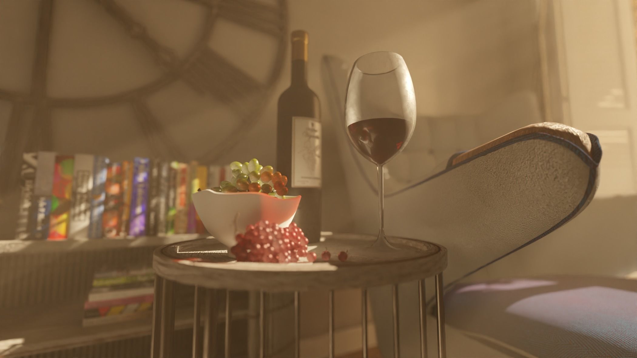 The Reading Nook 3D model_5