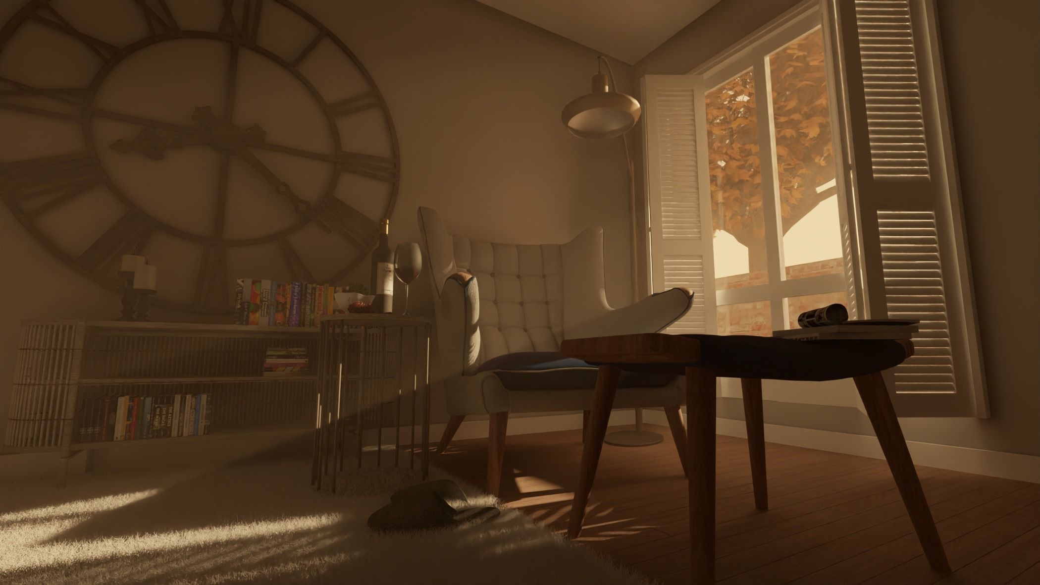 The Reading Nook 3D model_10