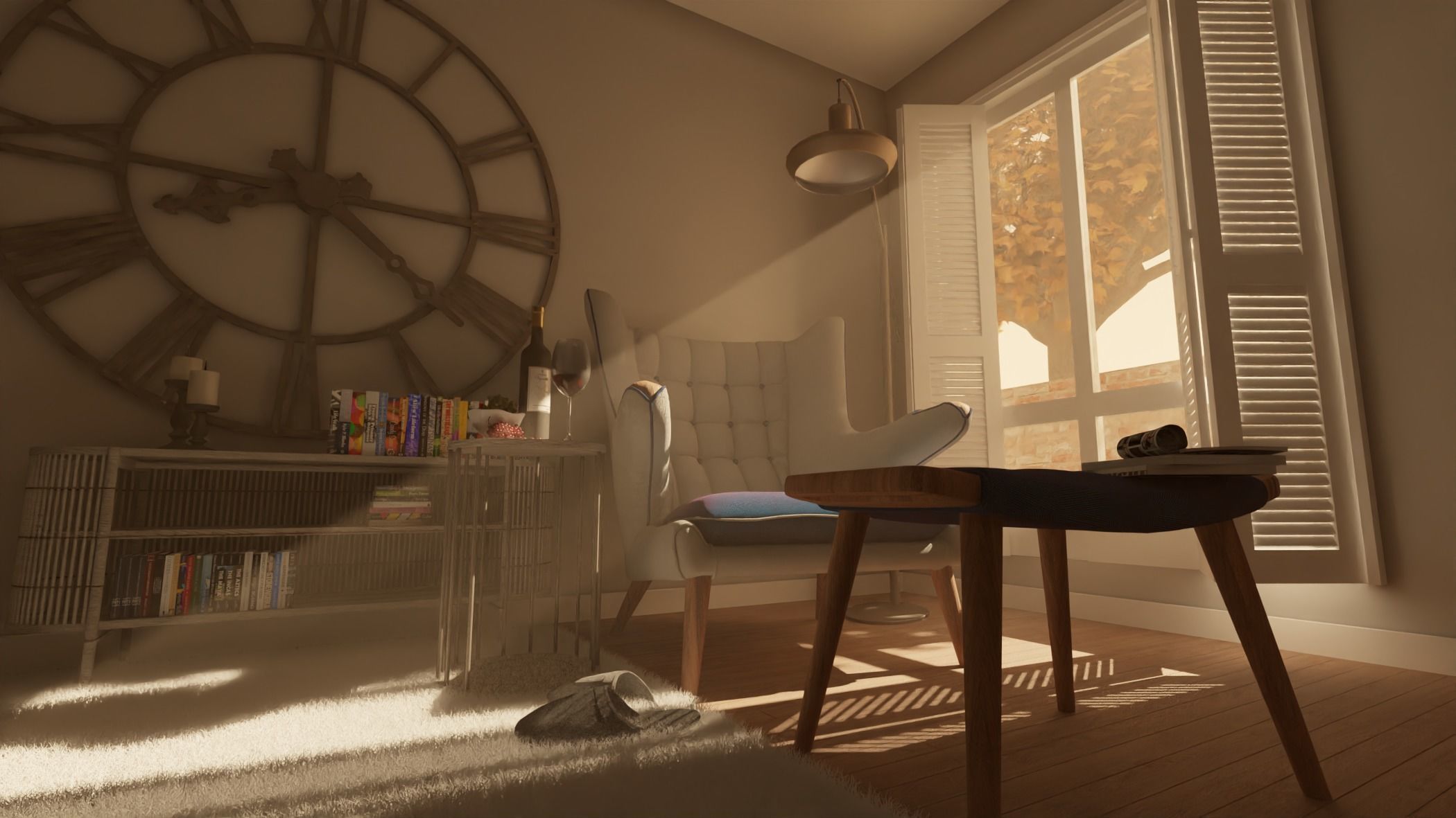 The Reading Nook 3D model_13