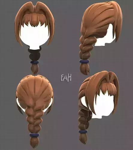 Base Hair for girl V10