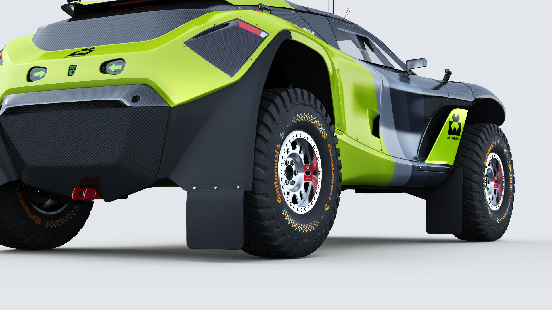 Extreme E E-SUV 2022 Template 3D model_12
