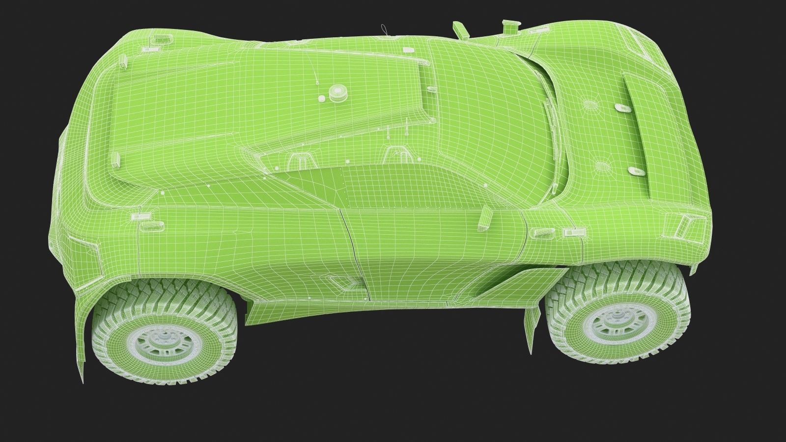 Extreme E E-SUV 2022 Template 3D model_23